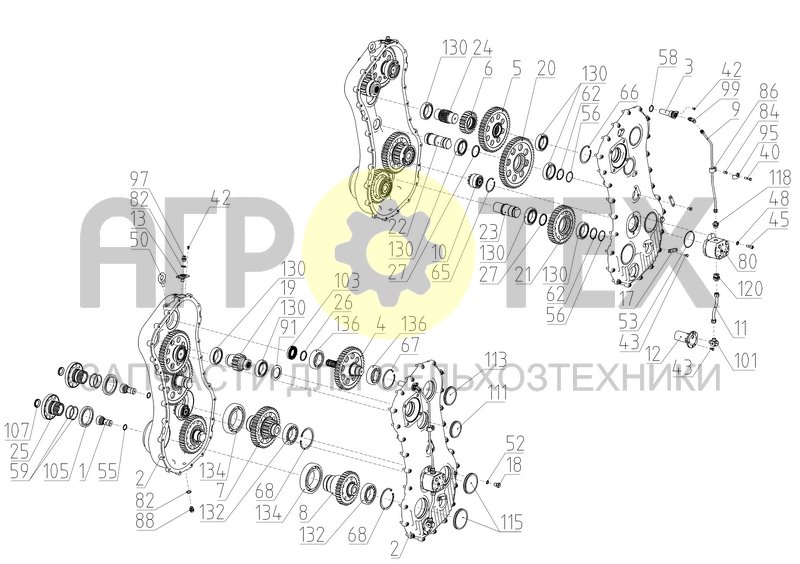 Чертеж Редуктор (2650.03.15.200)